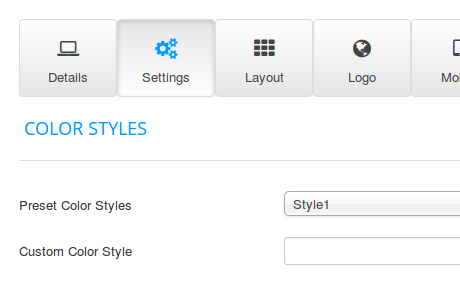 FavThemes template settings