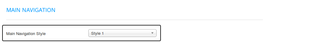 FavThemes tutorial for the main navigation style parameters