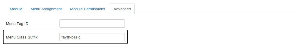 FavThemes tutorial for the vertical menus